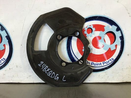 2003 Nissan 350Z Driver Left Front Brake Dust Shield OEM 24BEQDG - On Point Parts Inc