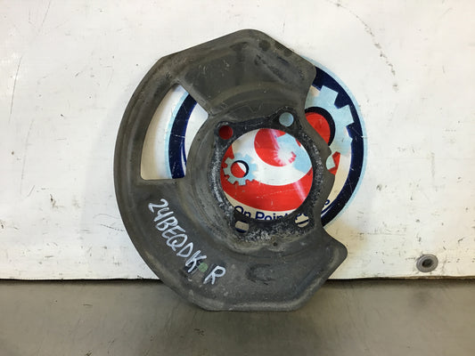 2003 Nissan 350Z Passenger Right Front Brake Dust Shield OEM 24BEQDK - On Point Parts Inc