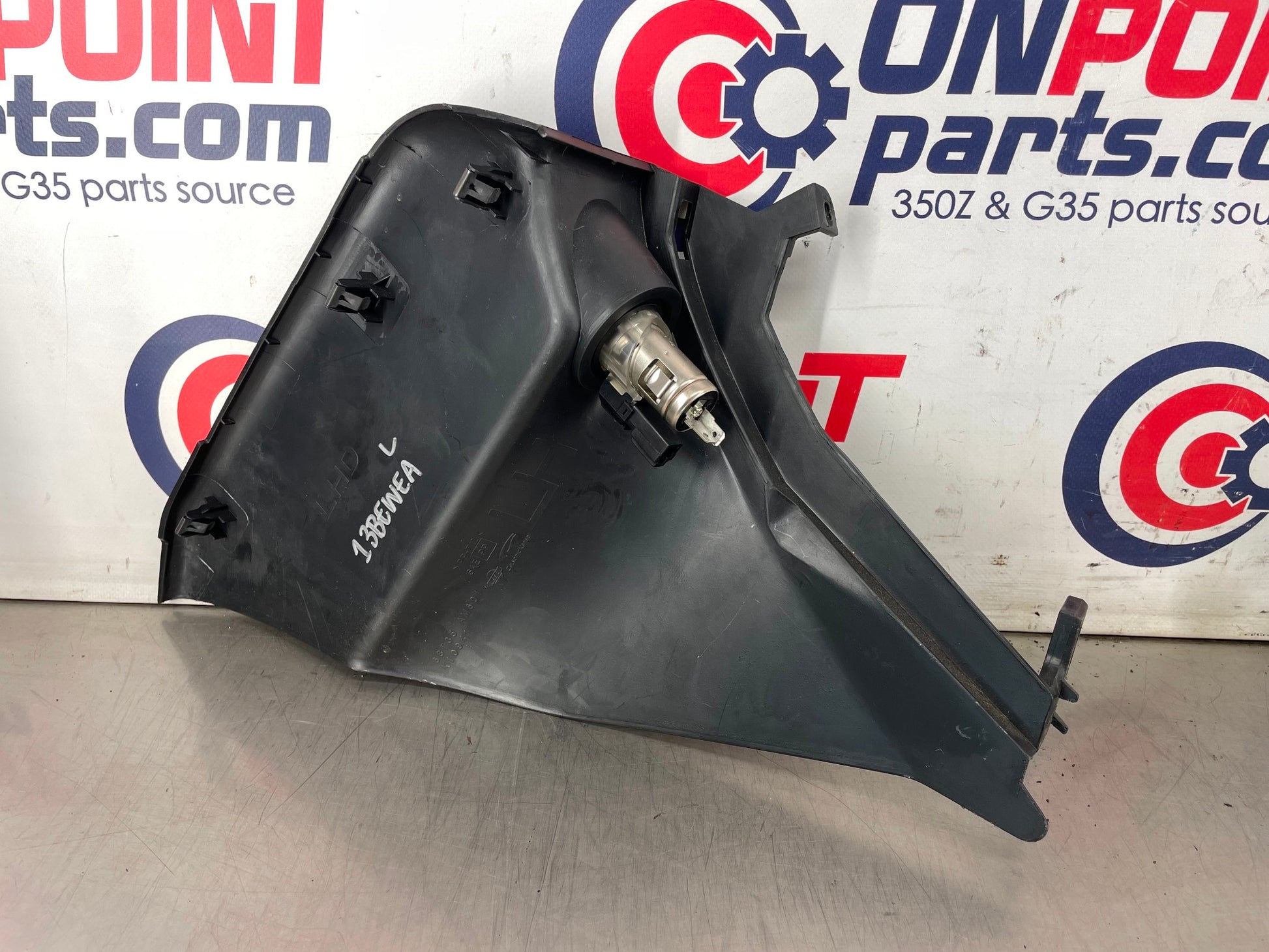 2003 Infiniti G35 Driver Left Center Console Knee Kick Panel OEM 13BEWEA - On Point Parts Inc