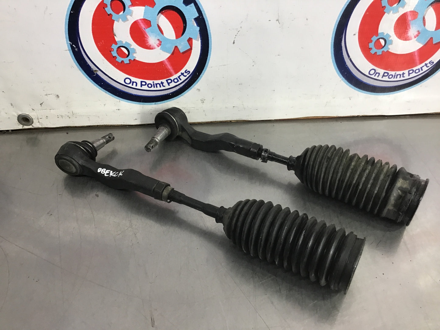 2006 Nissan 350Z Inner Outer Tie Rods OEM 12BEKCK - On Point Parts Inc