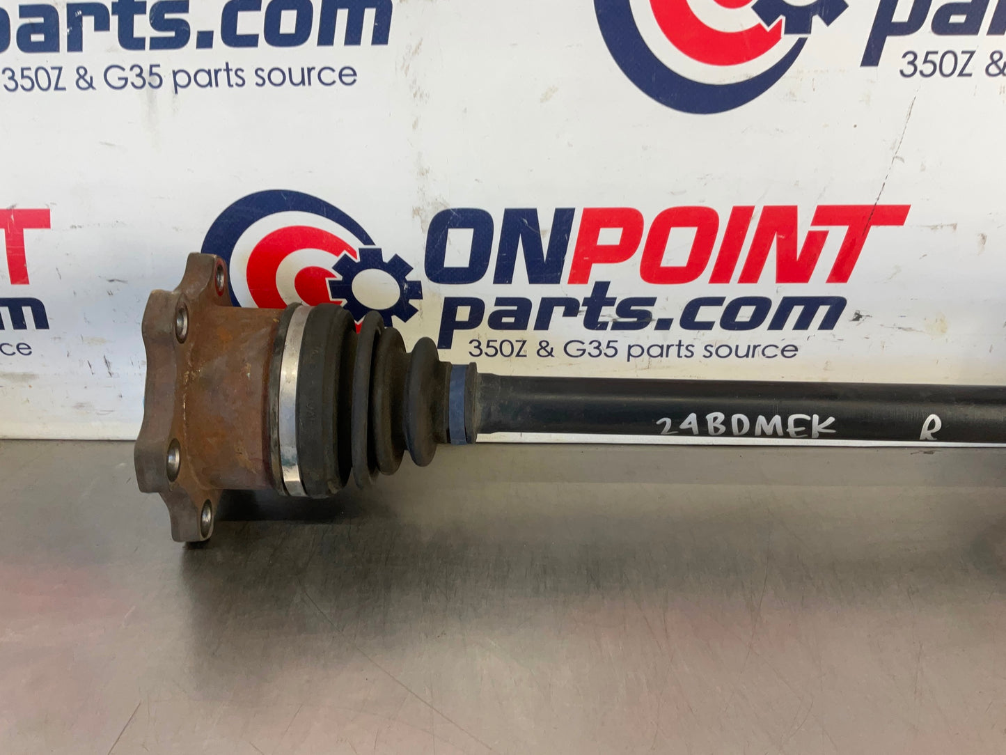 2012 Nissan 370Z Passenger Right Rear Axle Half Shaft OEM 24BDMEK - On Point Parts Inc