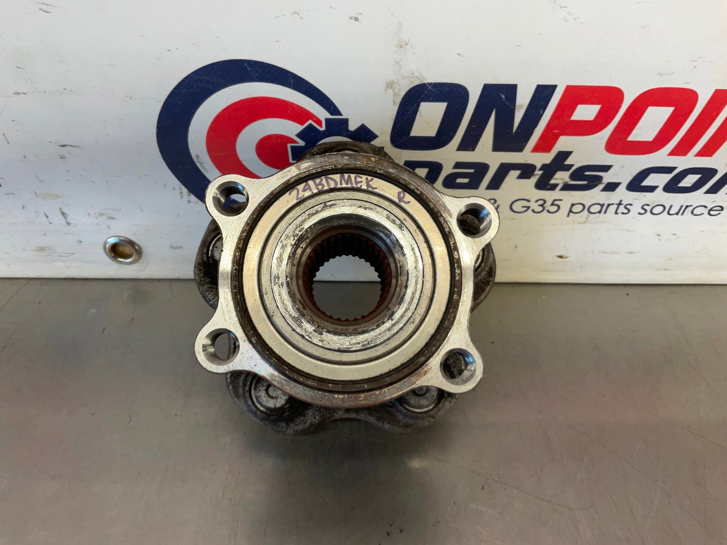 2012 Nissan 370Z Passenger Right Rear Wheel Hub Bearing OEM 24BDMEK - On Point Parts Inc