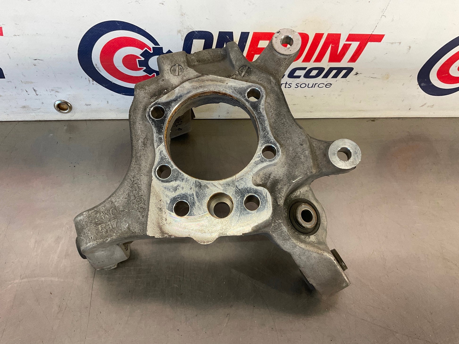 2012 Nissan 370Z Passenger Right Rear Suspension Knuckle OEM 24BDMEK - On Point Parts Inc