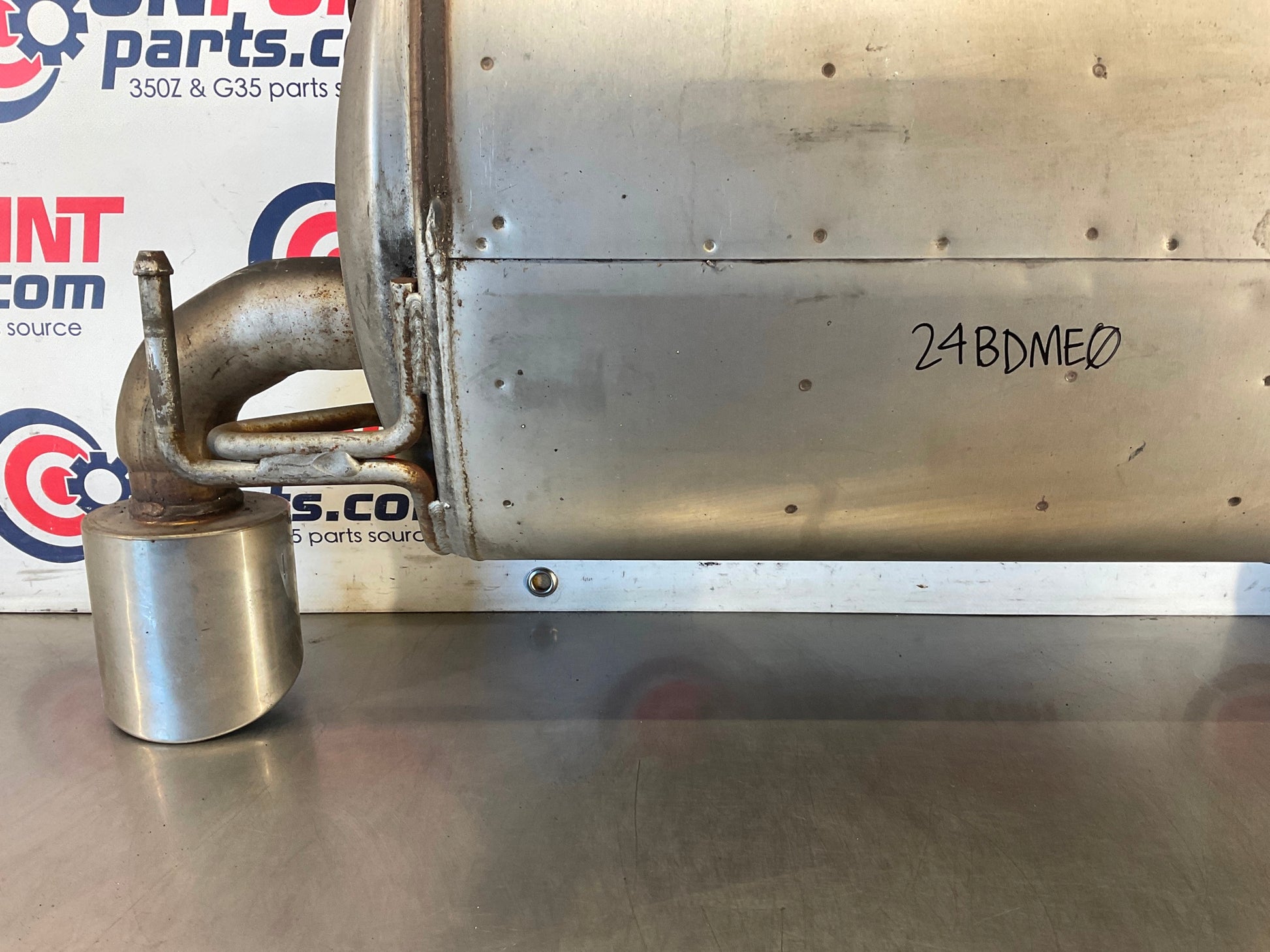 2012 Nissan 370Z Dual Tip Exhaust Muffler OEM 24BDME0 - On Point Parts Inc