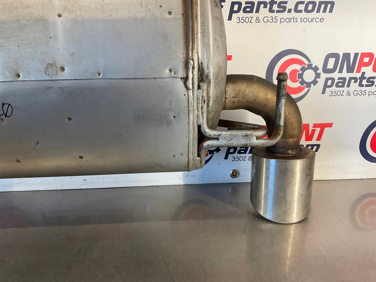 2012 Nissan 370Z Dual Tip Exhaust Muffler OEM 24BDME0 - On Point Parts Inc