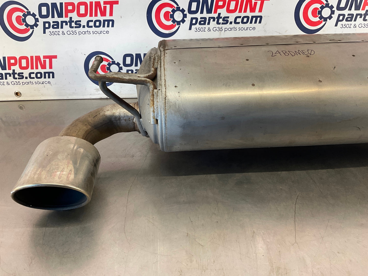 2012 Nissan 370Z Dual Tip Exhaust Muffler OEM 24BDME0 - On Point Parts Inc