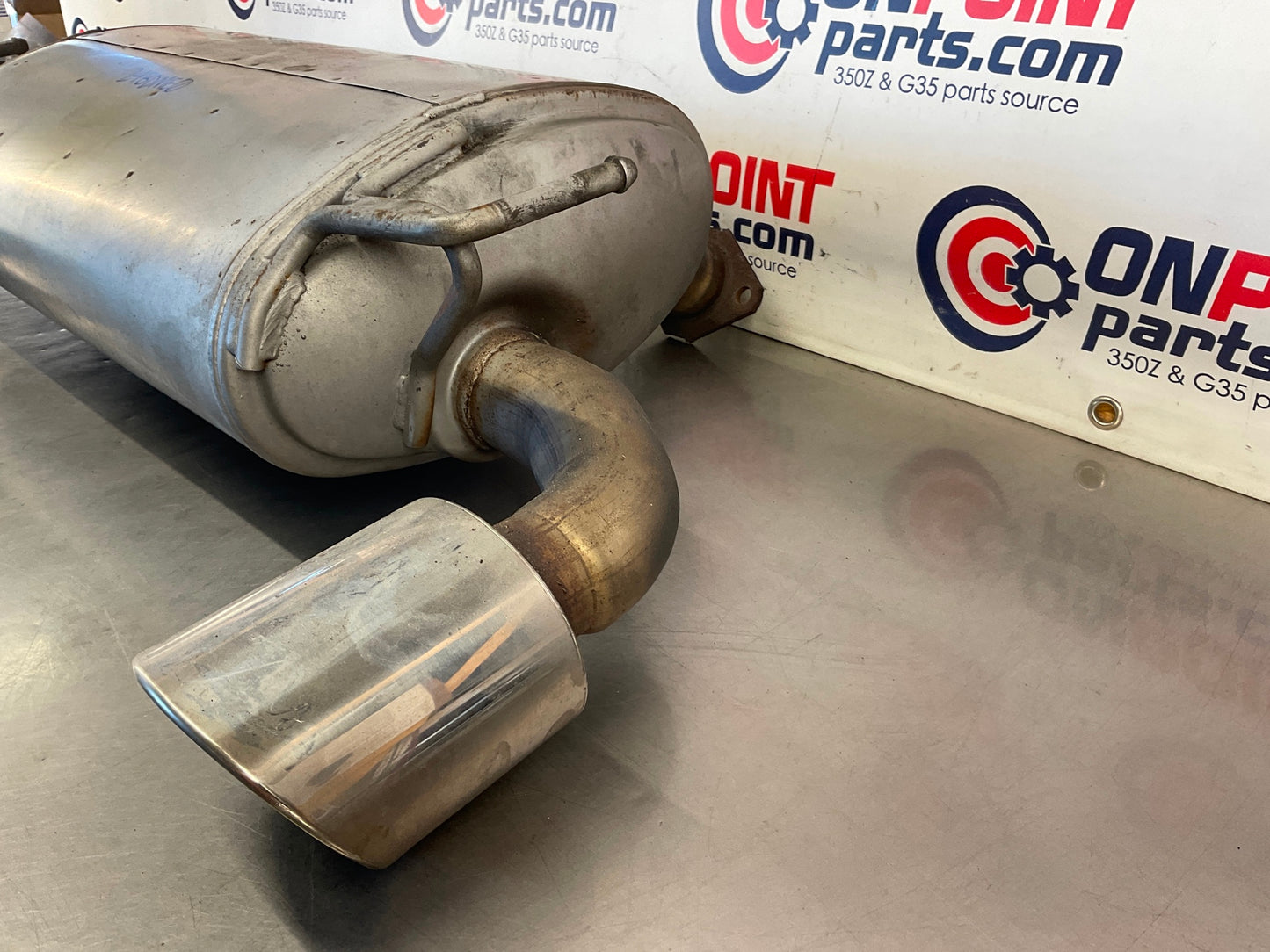 2012 Nissan 370Z Dual Tip Exhaust Muffler OEM 24BDME0 - On Point Parts Inc