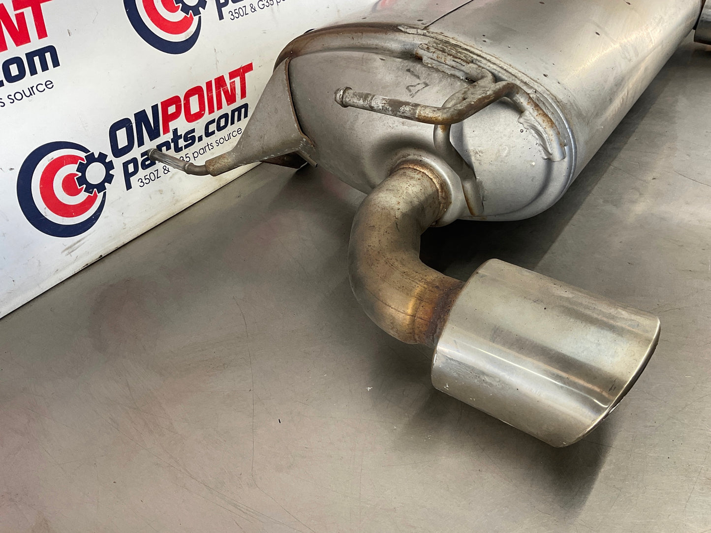 2012 Nissan 370Z Dual Tip Exhaust Muffler OEM 24BDME0 - On Point Parts Inc