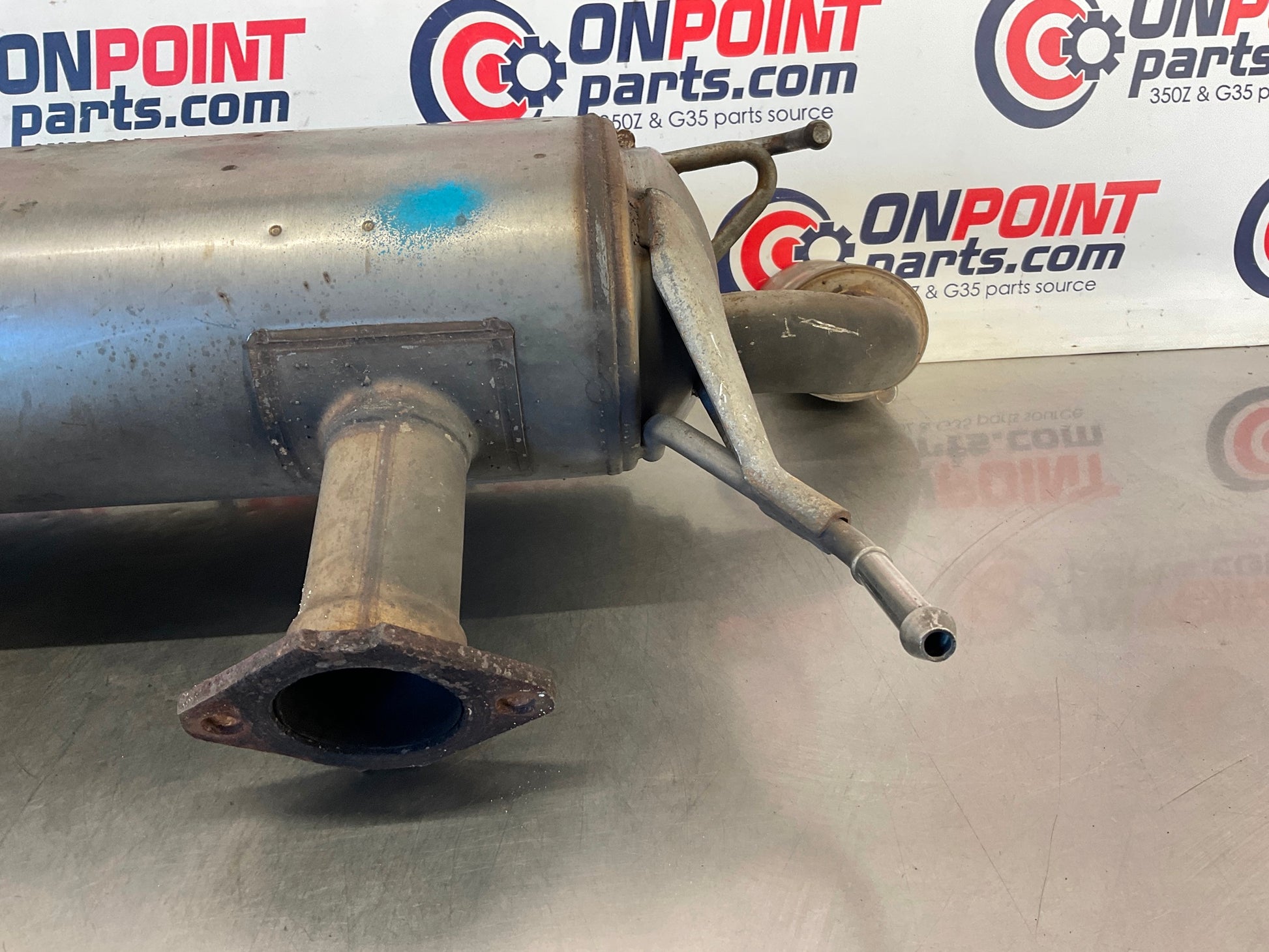 2012 Nissan 370Z Dual Tip Exhaust Muffler OEM 24BDME0 - On Point Parts Inc