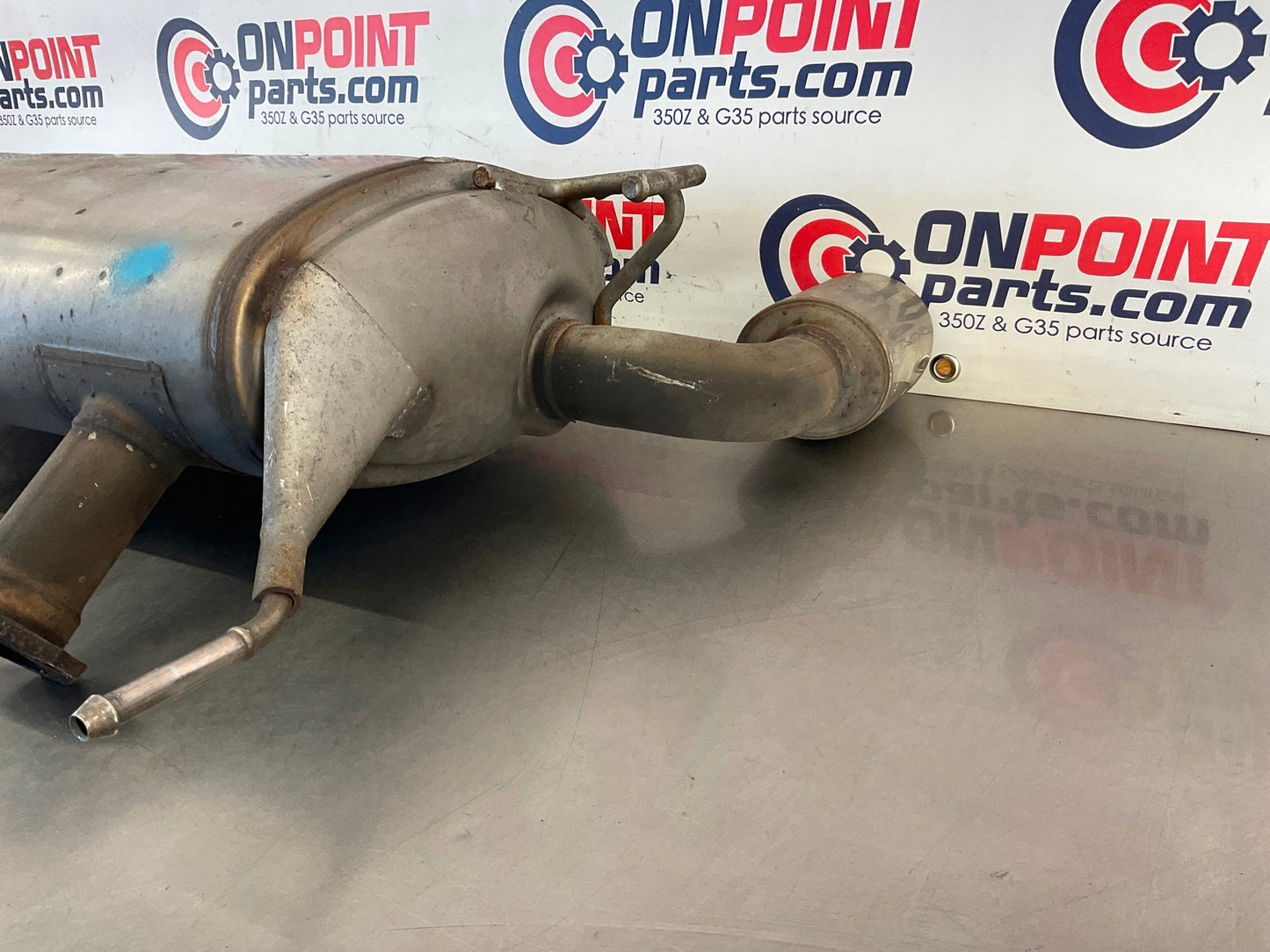 2012 Nissan 370Z Dual Tip Exhaust Muffler OEM 24BDME0 - On Point Parts Inc