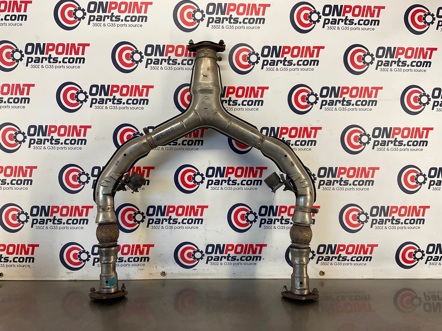 2012 Nissan 370Z Exhaust Y Flex Pipe OEM 24BDME0 - On Point Parts Inc