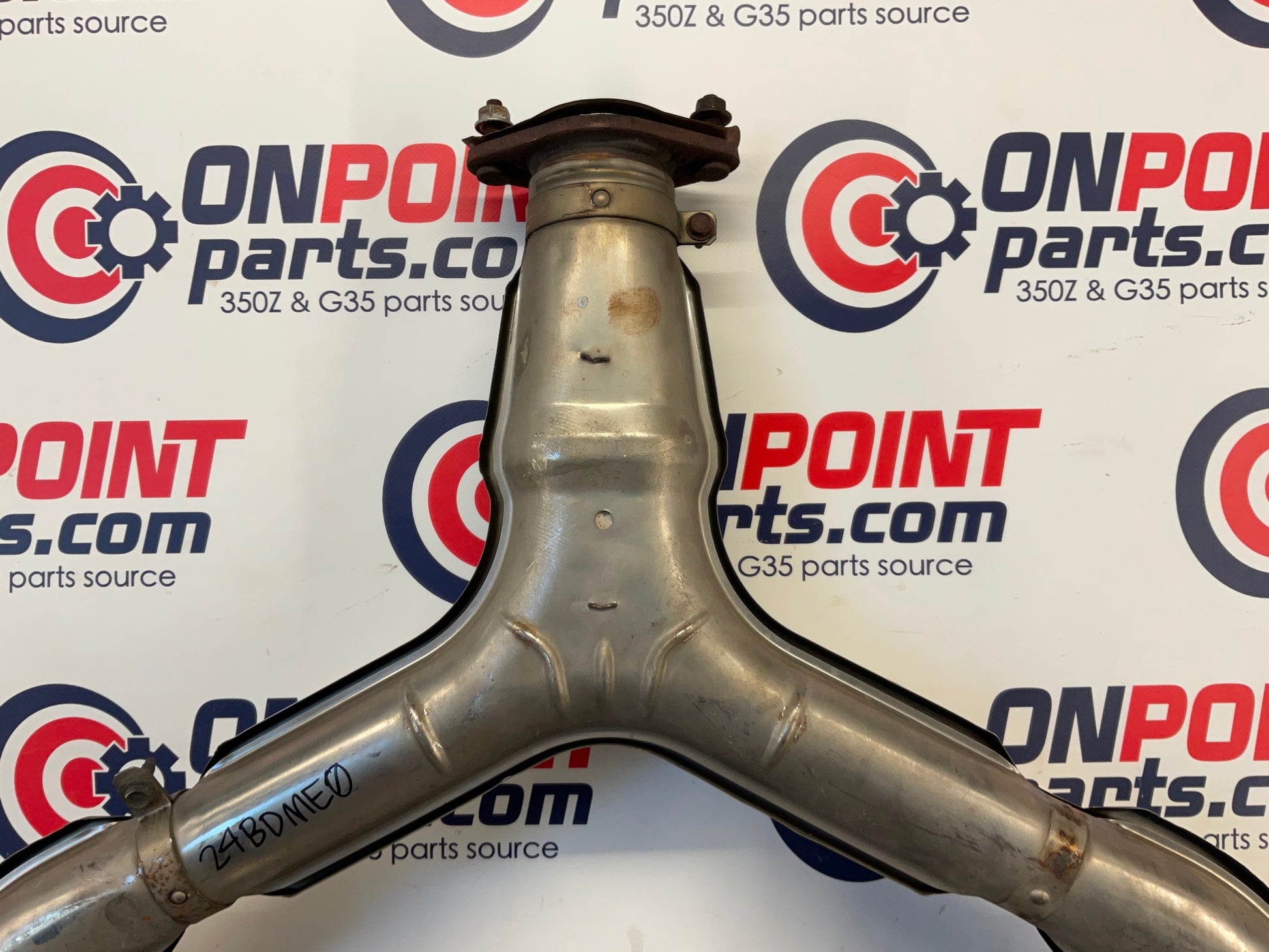 2012 Nissan 370Z Exhaust Y Flex Pipe OEM 24BDME0 - On Point Parts Inc