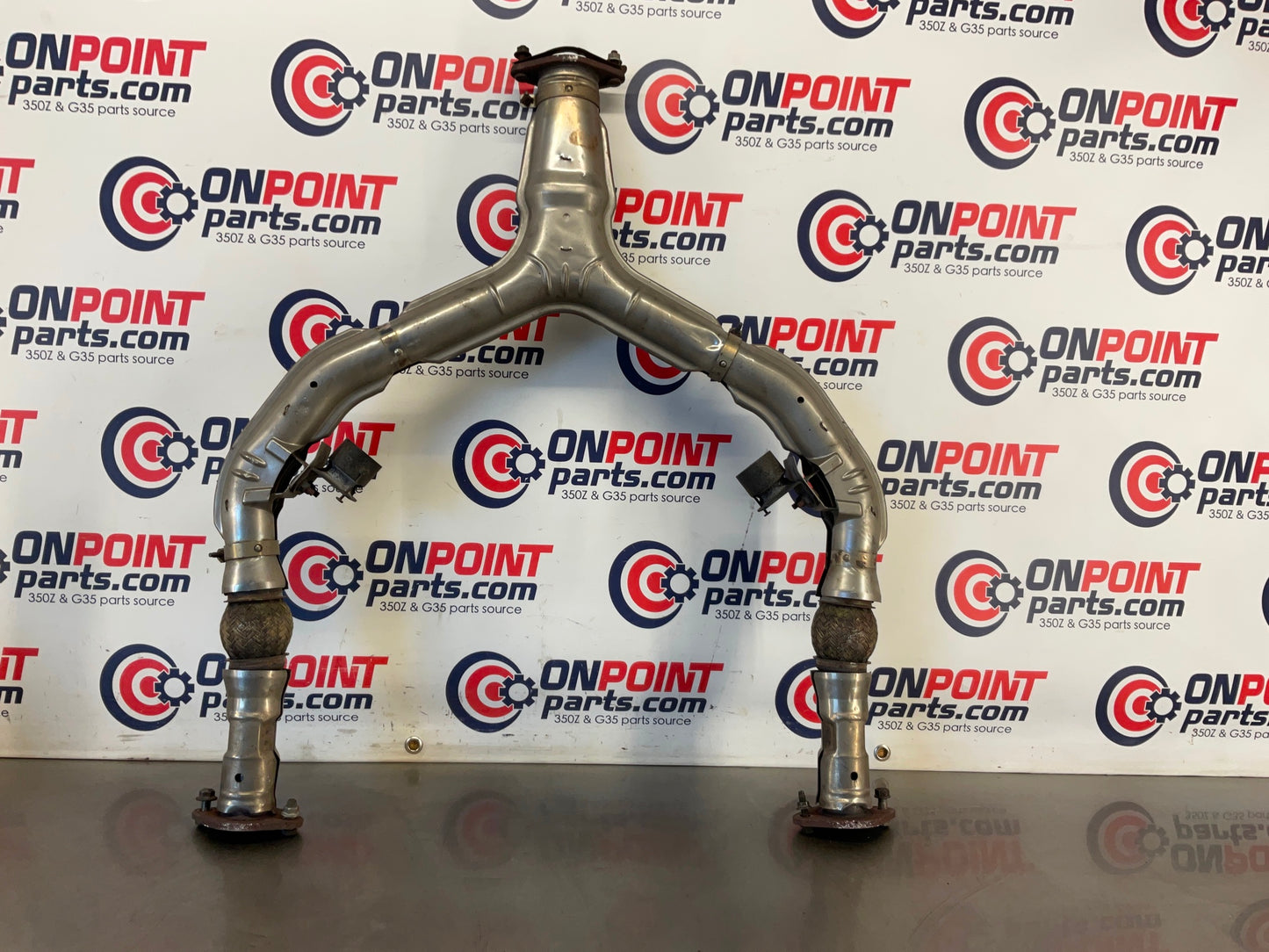 2012 Nissan 370Z Exhaust Y Flex Pipe OEM 24BDME0 - On Point Parts Inc