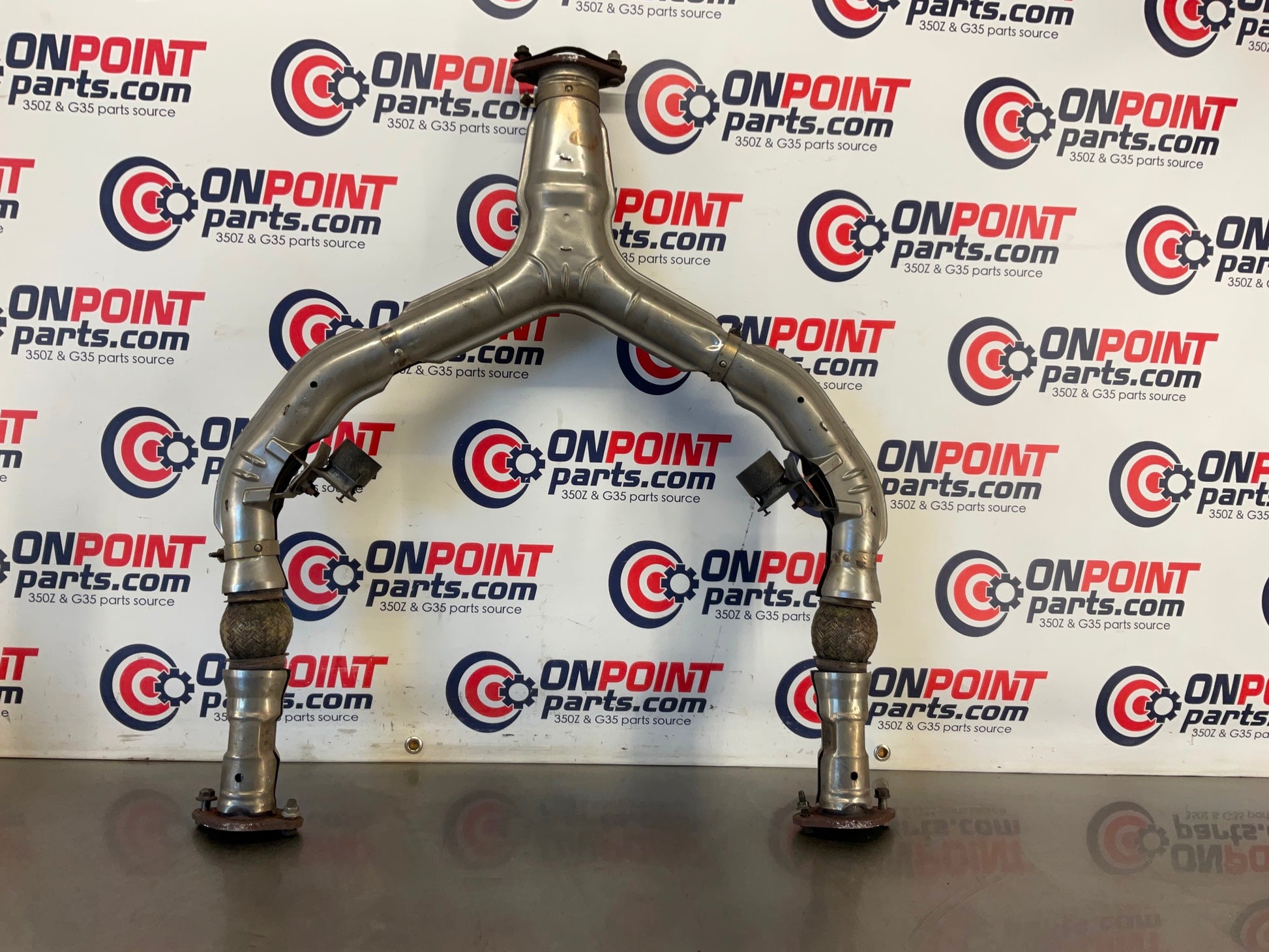 2012 Nissan 370Z Exhaust Y Flex Pipe OEM 24BDME0 - On Point Parts Inc