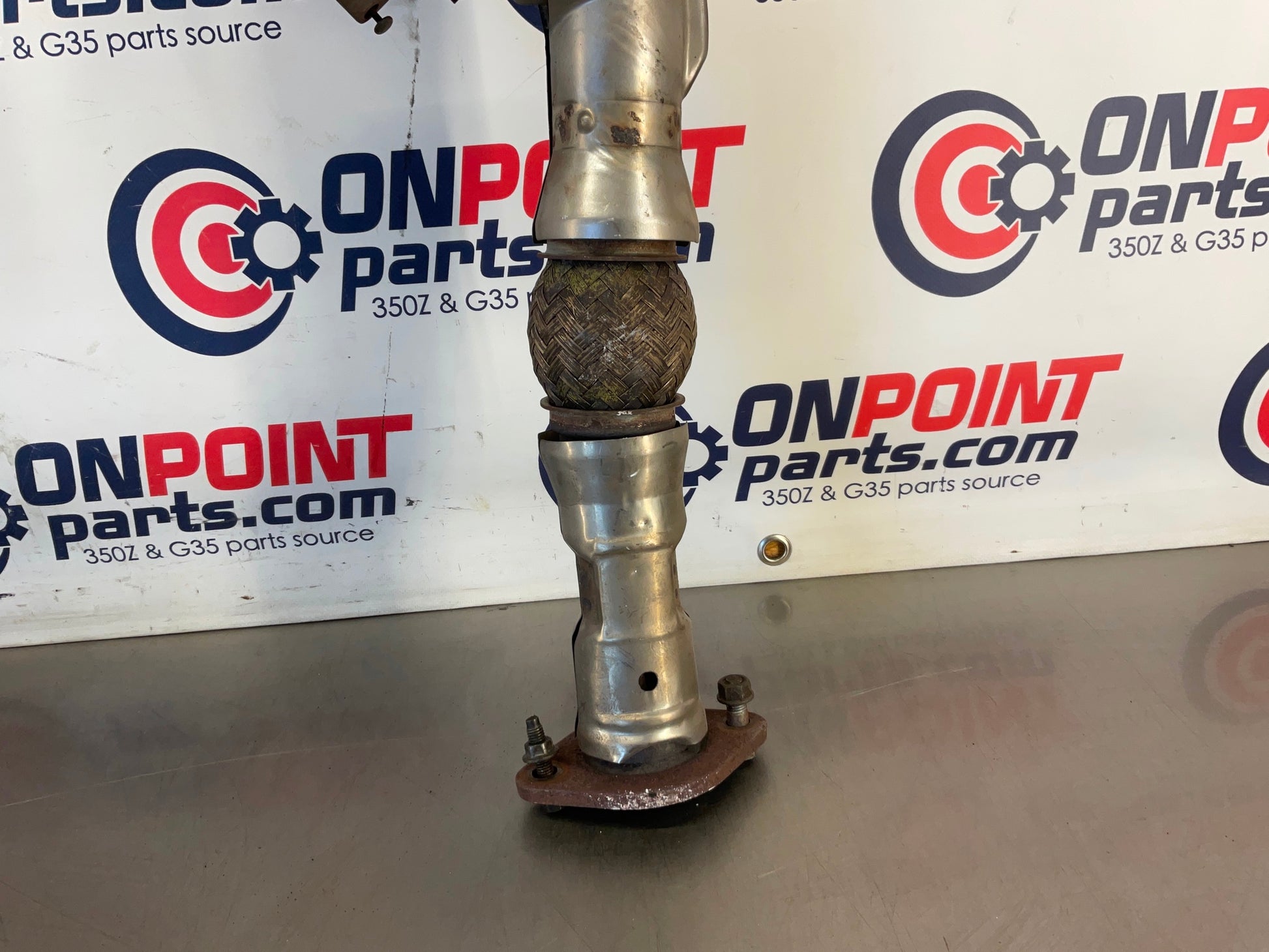 2012 Nissan 370Z Exhaust Y Flex Pipe OEM 24BDME0 - On Point Parts Inc