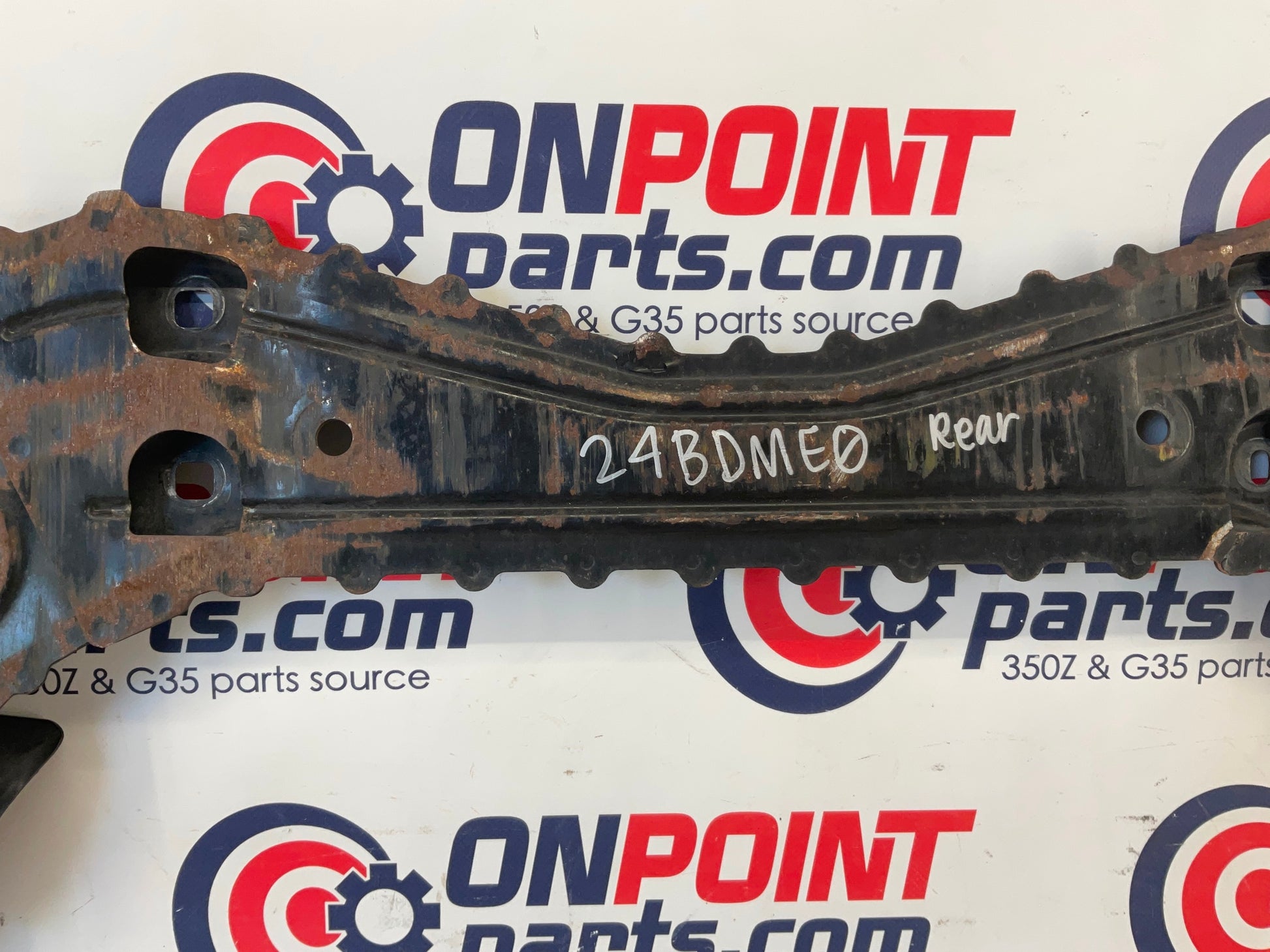 2012 Nissan 370Z Rear Suspension Stay Brace Tunnel Crossmember OEM 24BDME0 - On Point Parts Inc