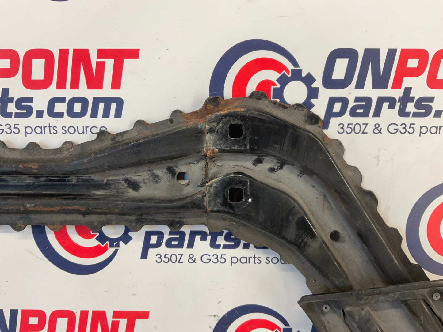 2012 Nissan 370Z Rear Suspension Stay Brace Tunnel Crossmember OEM 24BDME0 - On Point Parts Inc