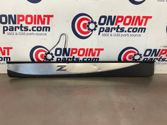 2012 Nissan 370Z Passenger Illuminated Door Threshold Kick Plate OEM 24BDME7 - On Point Parts Inc