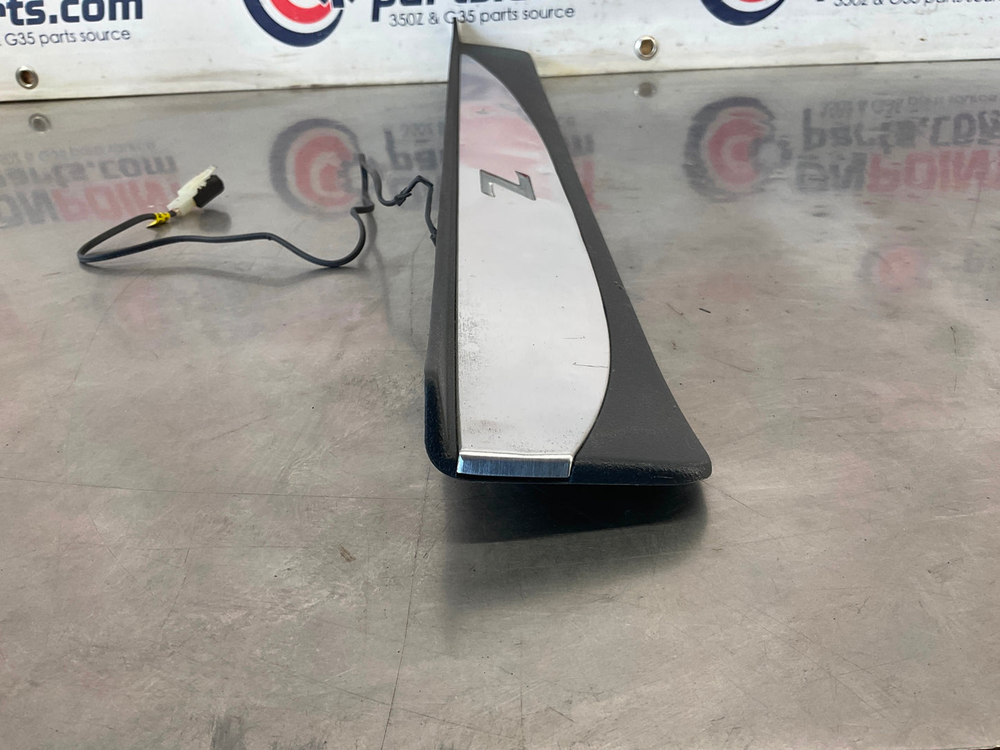 2012 Nissan 370Z Passenger Illuminated Door Threshold Kick Plate OEM 24BDME7 - On Point Parts Inc