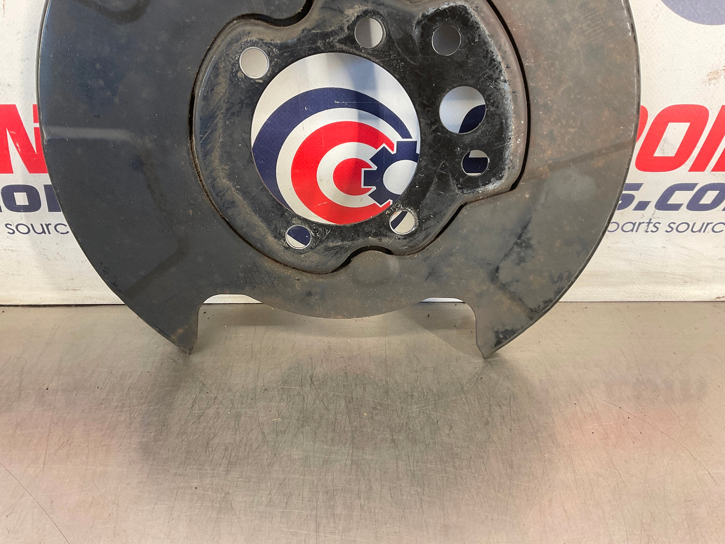 2004 Infiniti G35 Passenger Right Rear Brake Dust Cover Baffle Plate OEM 15BE4EK - On Point Parts Inc