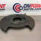 2004 Infiniti G35 Passenger Right Rear Brake Dust Cover Baffle Plate OEM 15BE4EK - On Point Parts Inc