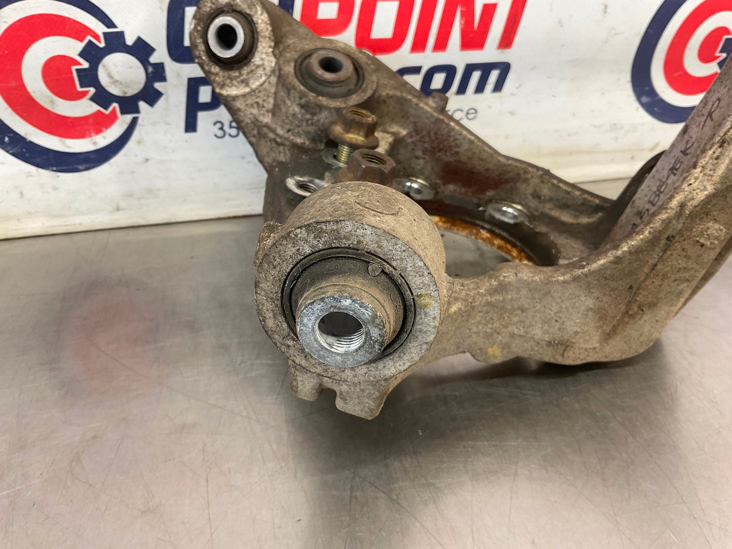 2004 Infiniti G35 Passenger Rear Suspension Knuckle Axle Housing OEM 15BE4EK - On Point Parts Inc