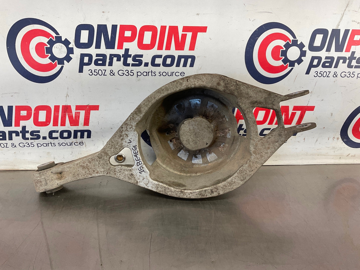 2004 Infiniti G35 Driver Left Rear Coil Spring Bucket OEM 15BE4EG - On Point Parts Inc