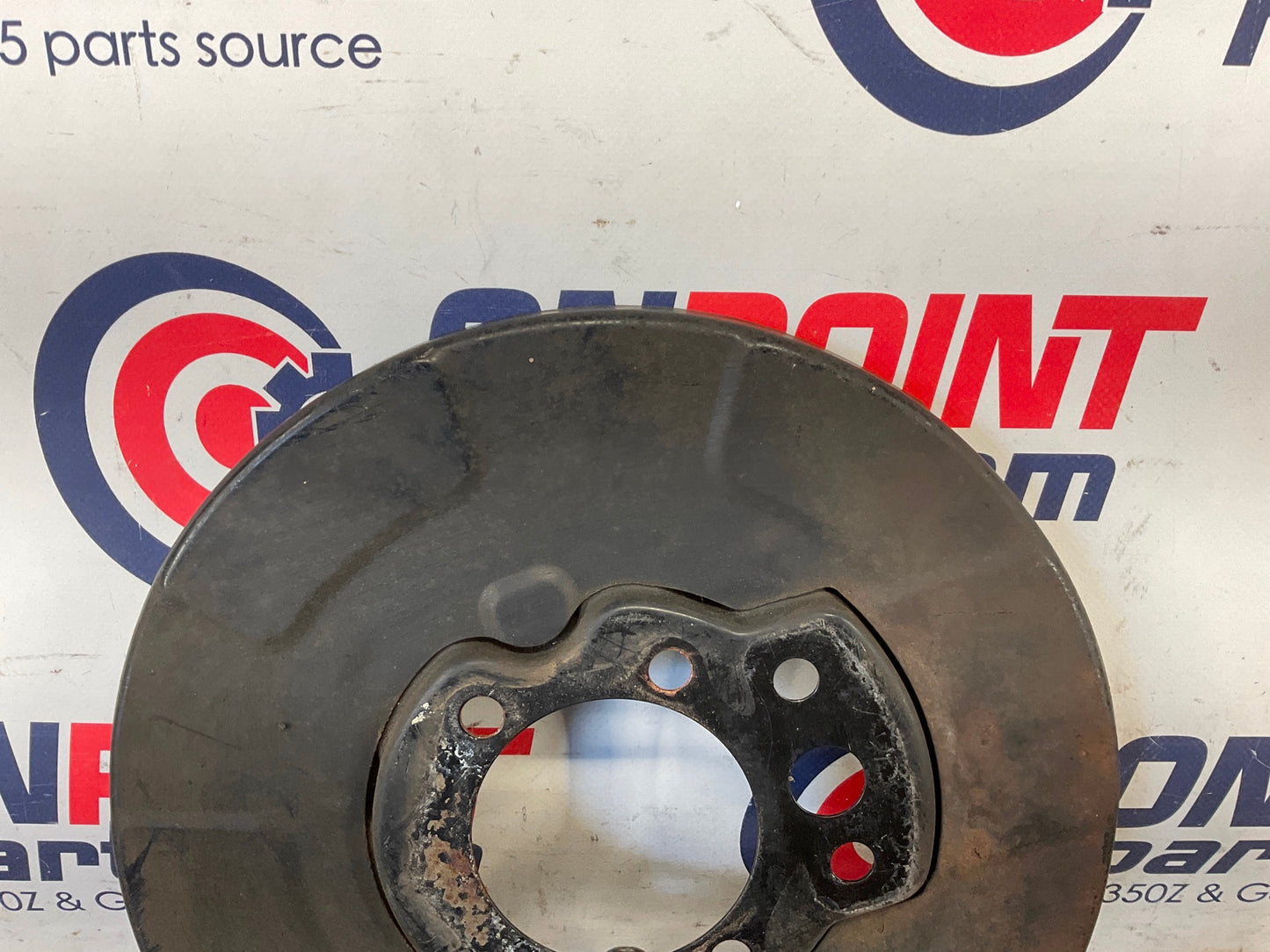 2004 Infiniti G35 Driver Left Rear Brake Dust Cover Baffle Plate OEM 15BE4EG - On Point Parts Inc