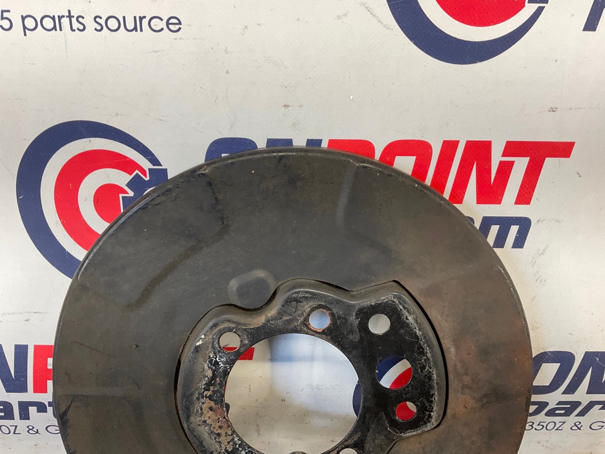 2004 Infiniti G35 Driver Left Rear Brake Dust Cover Baffle Plate OEM 15BE4EG - On Point Parts Inc