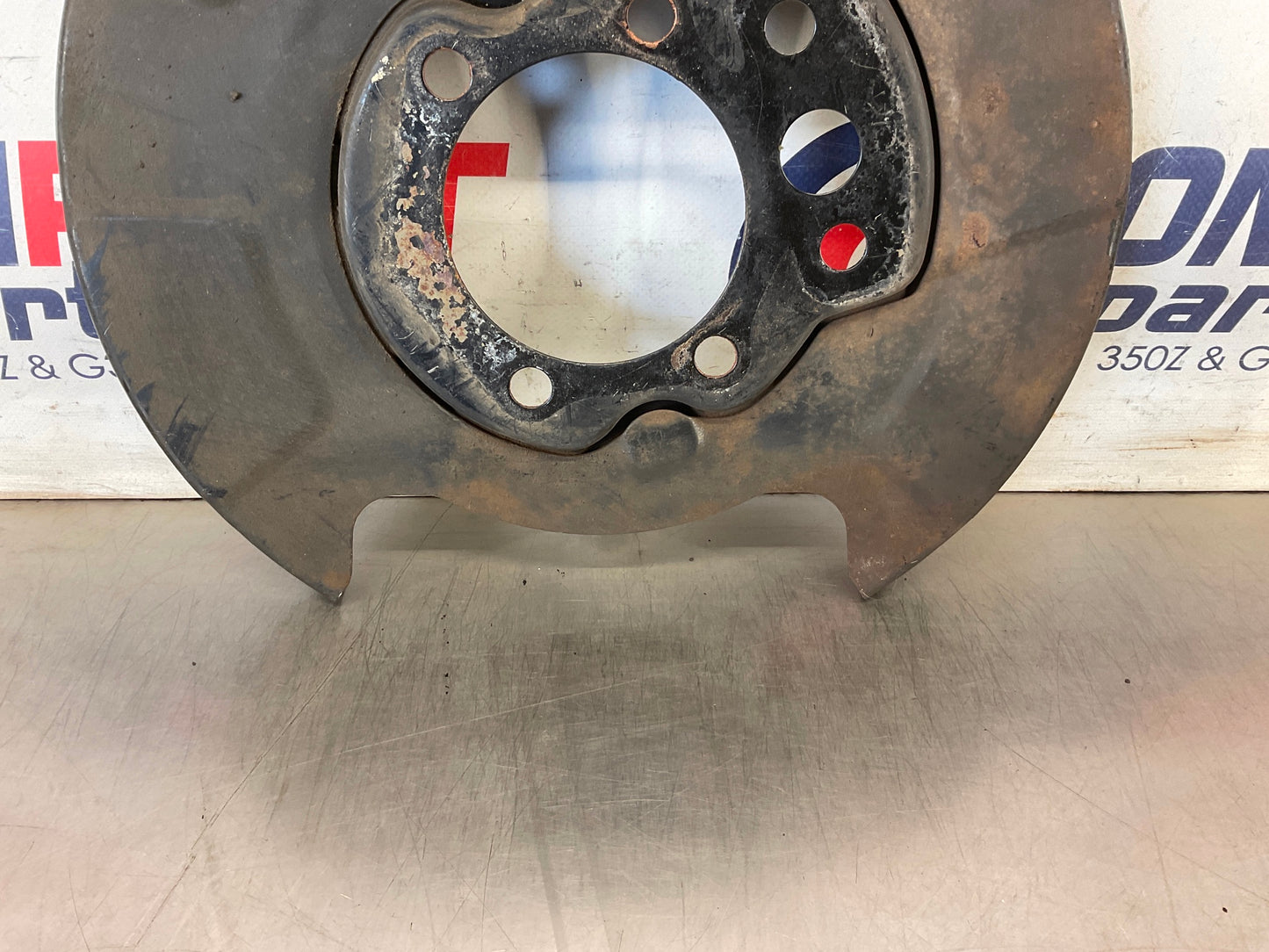 2004 Infiniti G35 Driver Left Rear Brake Dust Cover Baffle Plate OEM 15BE4EG - On Point Parts Inc