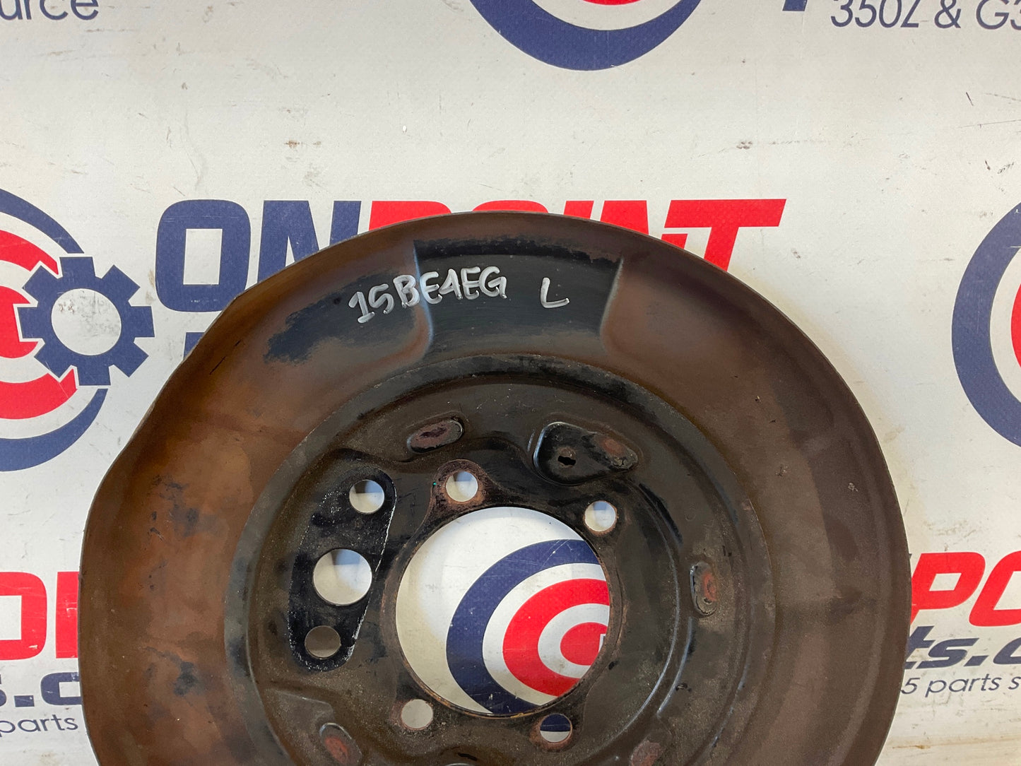 2004 Infiniti G35 Driver Left Rear Brake Dust Cover Baffle Plate OEM 15BE4EG - On Point Parts Inc