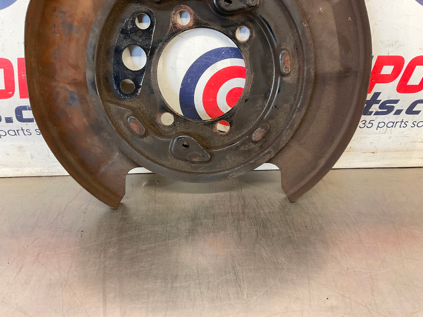 2004 Infiniti G35 Driver Left Rear Brake Dust Cover Baffle Plate OEM 15BE4EG - On Point Parts Inc