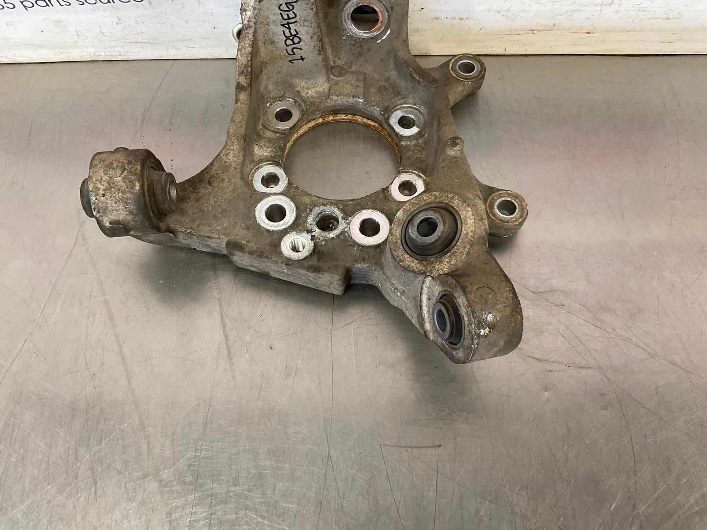 2004 Infiniti G35 Driver Left Rear Suspension Knuckle Axle Housing OEM 15BE4EG - On Point Parts Inc