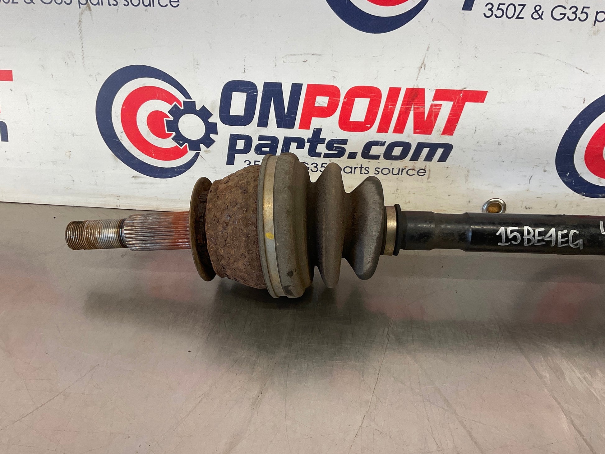 2004 Infiniti G35 Driver Left Rear Axle Half Shaft A OEM 15BE4EG - On Point Parts Inc