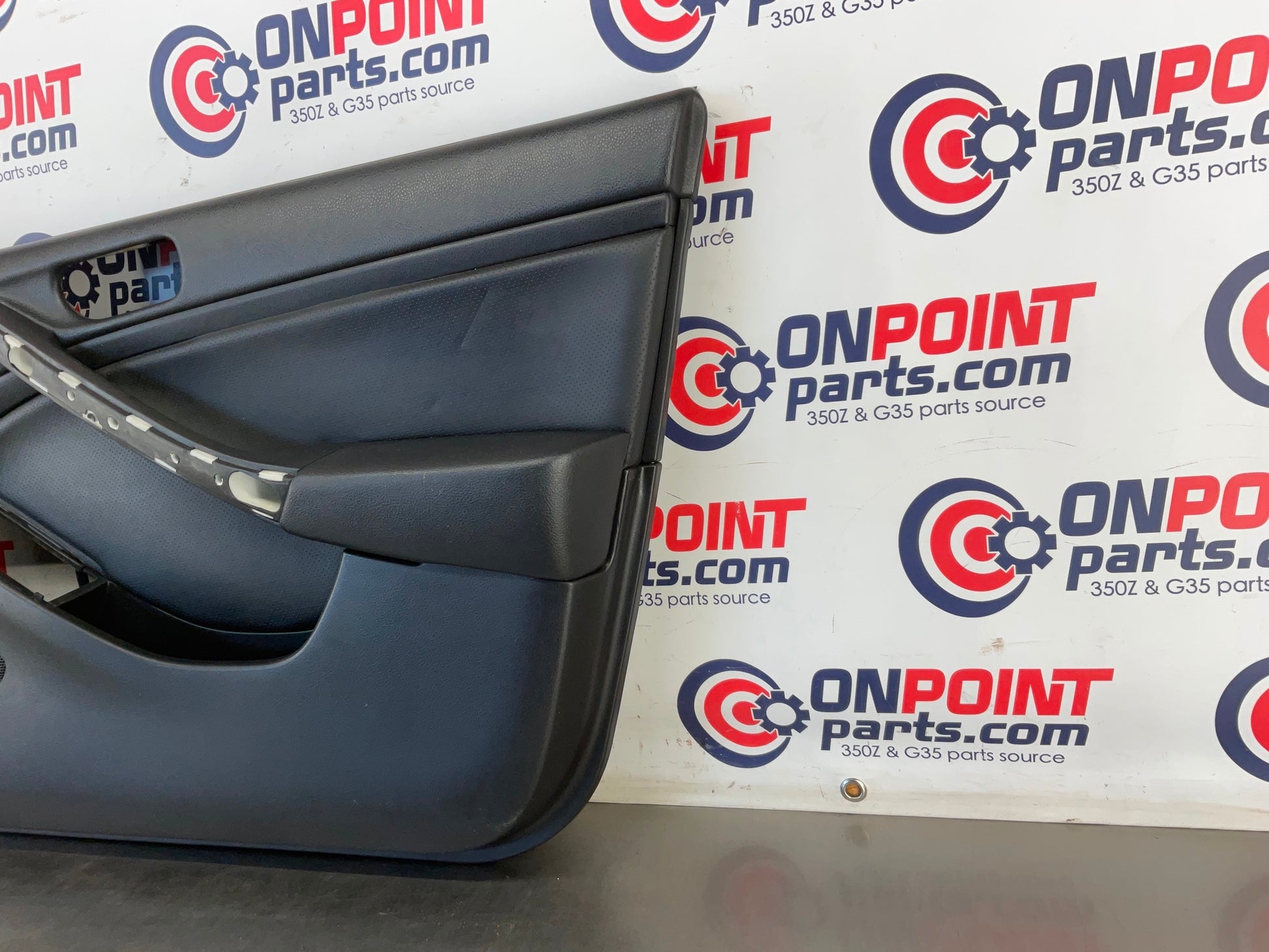 2004 Infiniti G35 Sedan Passenger Right Front Interior Door Panel OEM 15BE4E8 - On Point Parts Inc