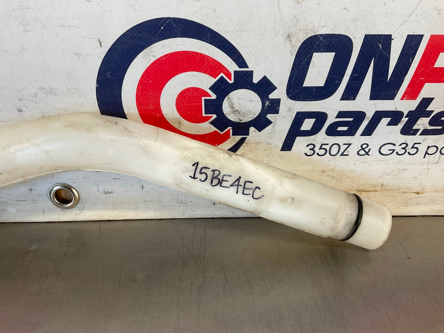 2004 Infiniti G35 Windshield Wiper Washer Fluid Filler Tube OEM 15BE4EC - On Point Parts Inc
