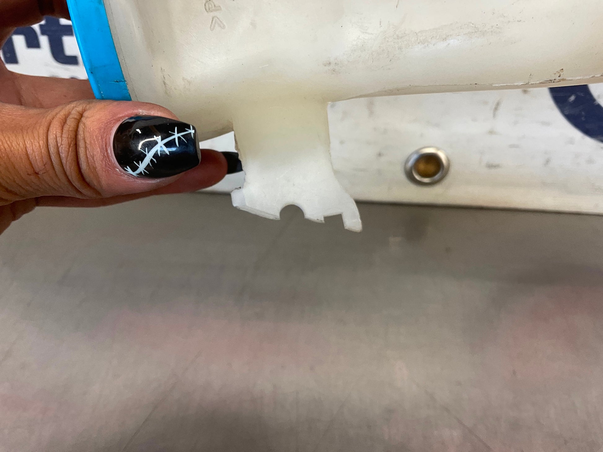 2004 Infiniti G35 Windshield Wiper Washer Fluid Filler Tube OEM 15BE4EC - On Point Parts Inc