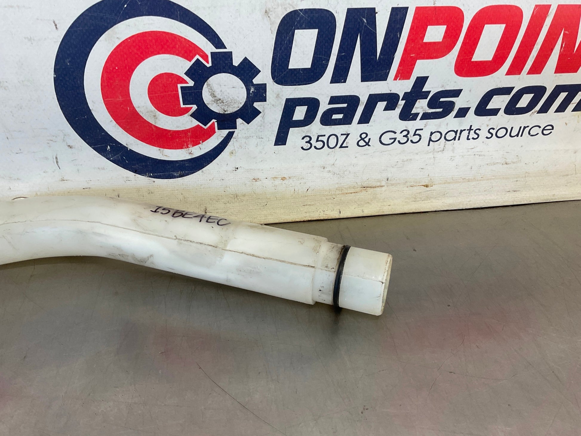 2004 Infiniti G35 Windshield Wiper Washer Fluid Filler Tube OEM 15BE4EC - On Point Parts Inc