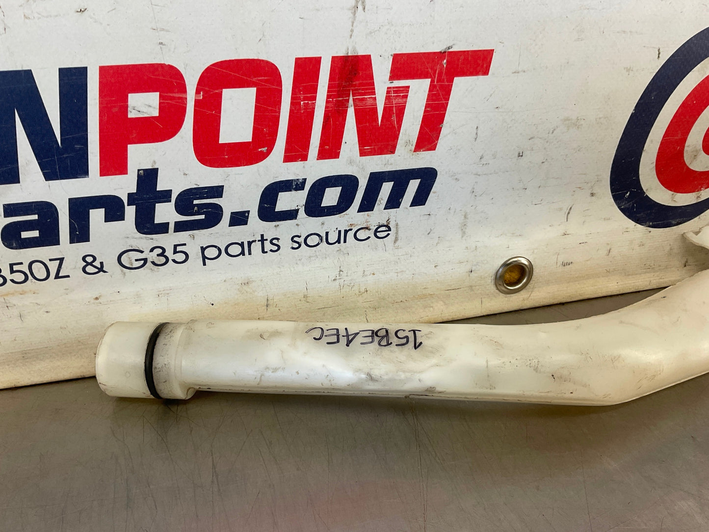 2004 Infiniti G35 Windshield Wiper Washer Fluid Filler Tube OEM 15BE4EC - On Point Parts Inc