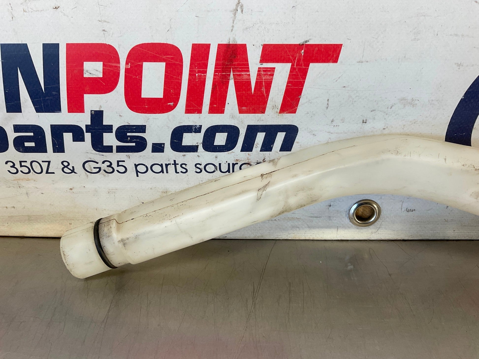 2004 Infiniti G35 Windshield Wiper Washer Fluid Filler Tube OEM 15BE4EC - On Point Parts Inc