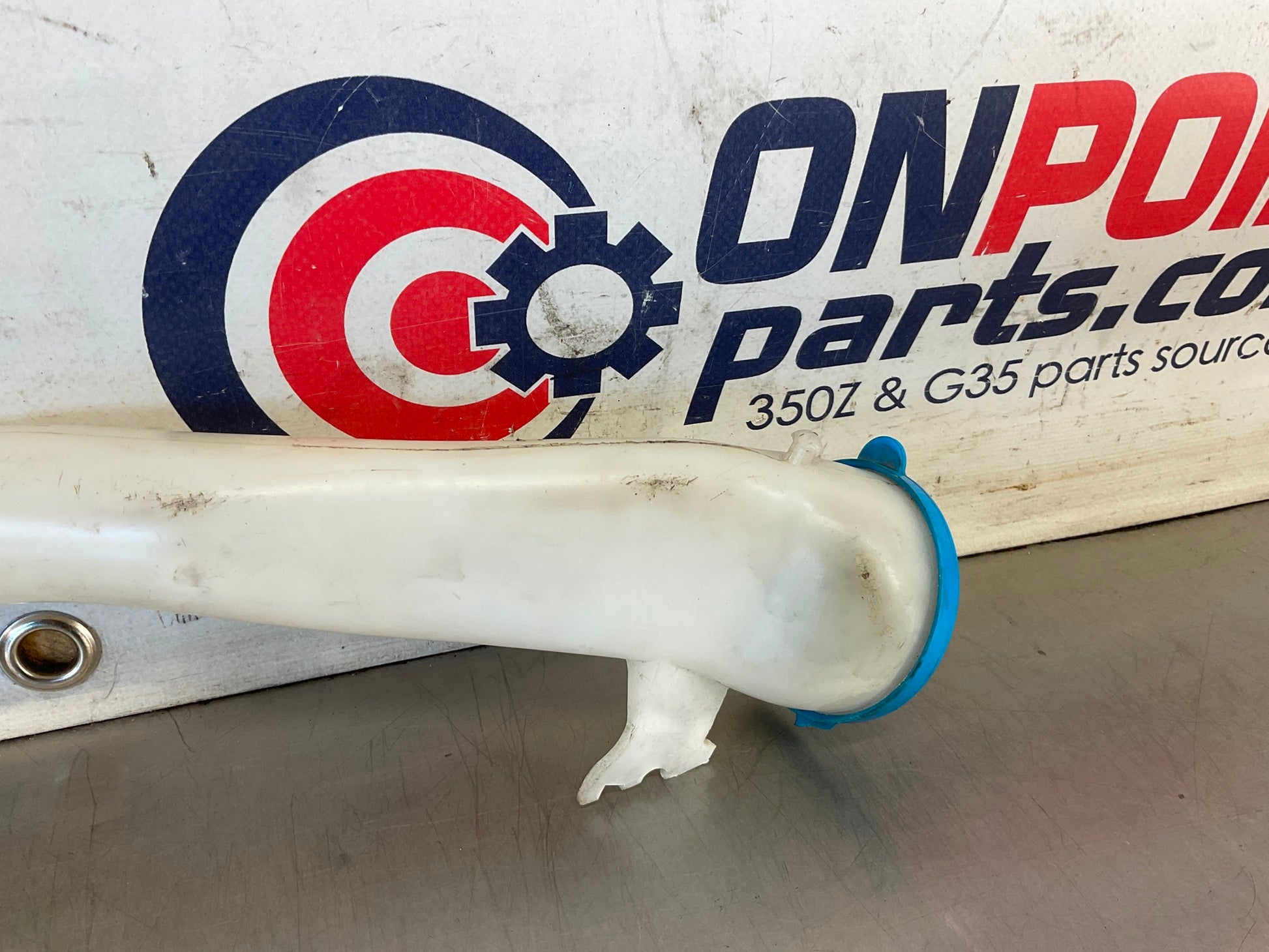 2004 Infiniti G35 Windshield Wiper Washer Fluid Filler Tube OEM 15BE4EC - On Point Parts Inc