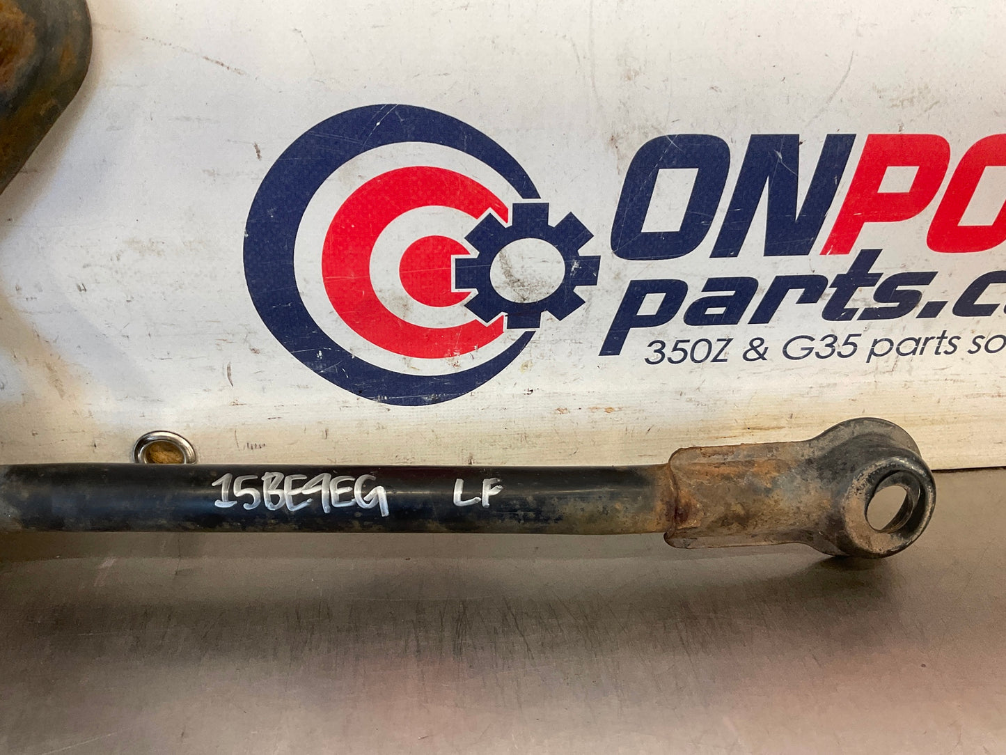 2004 Infiniti G35 Driver Left Front Suspension Stay Brace Bracket OEM 15BE4EG - On Point Parts Inc