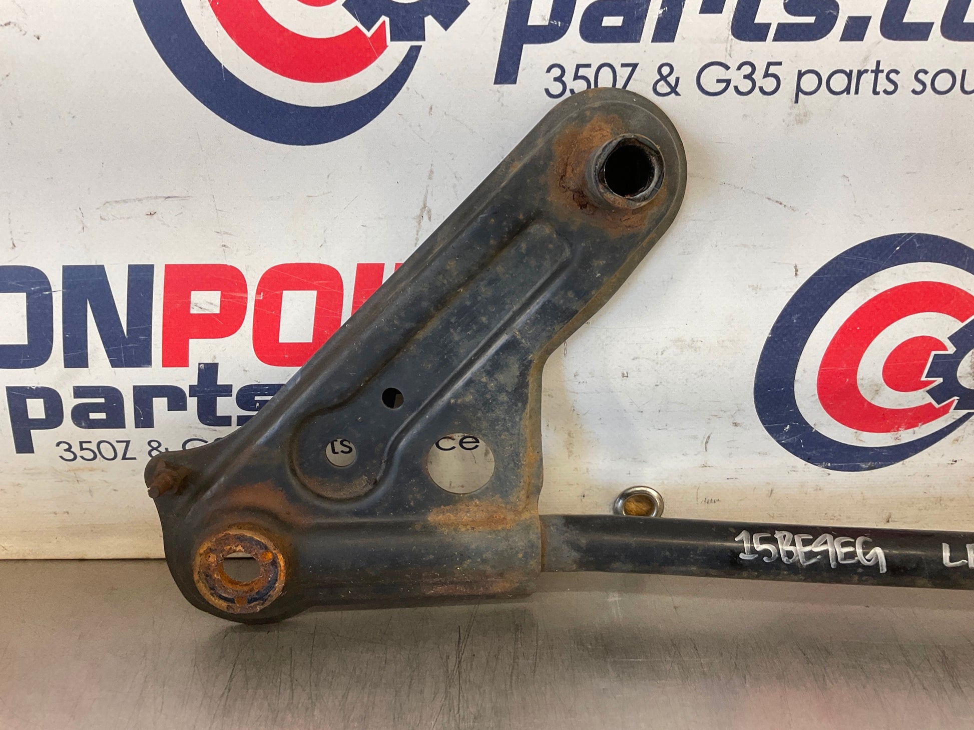 2004 Infiniti G35 Driver Left Front Suspension Stay Brace Bracket OEM 15BE4EG - On Point Parts Inc