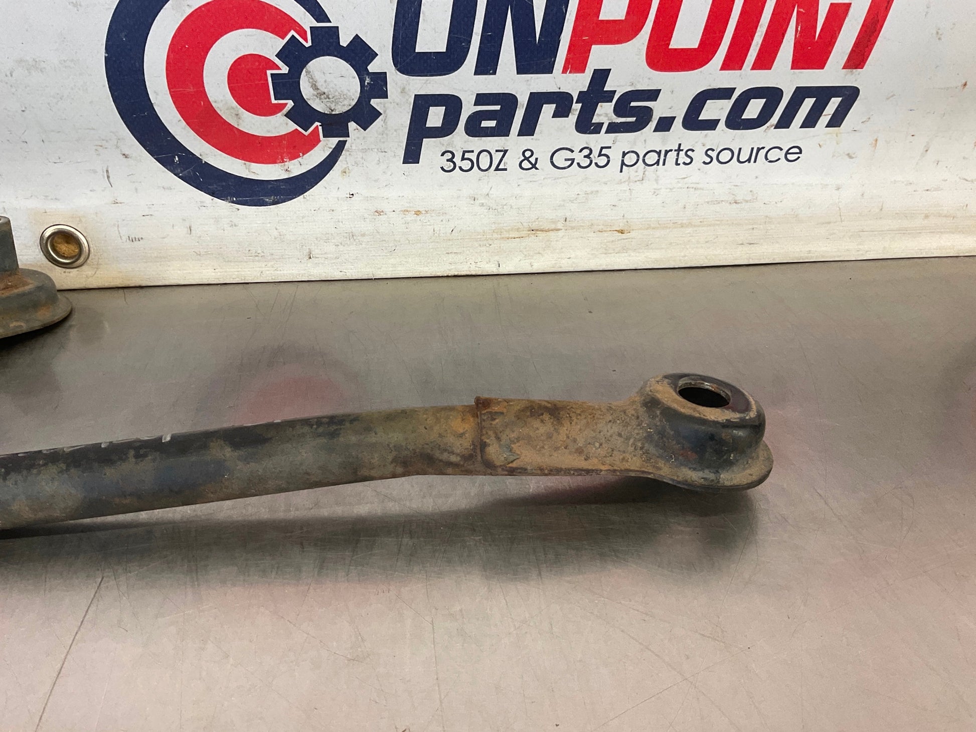 2004 Infiniti G35 Driver Left Front Suspension Stay Brace Bracket OEM 15BE4EG - On Point Parts Inc