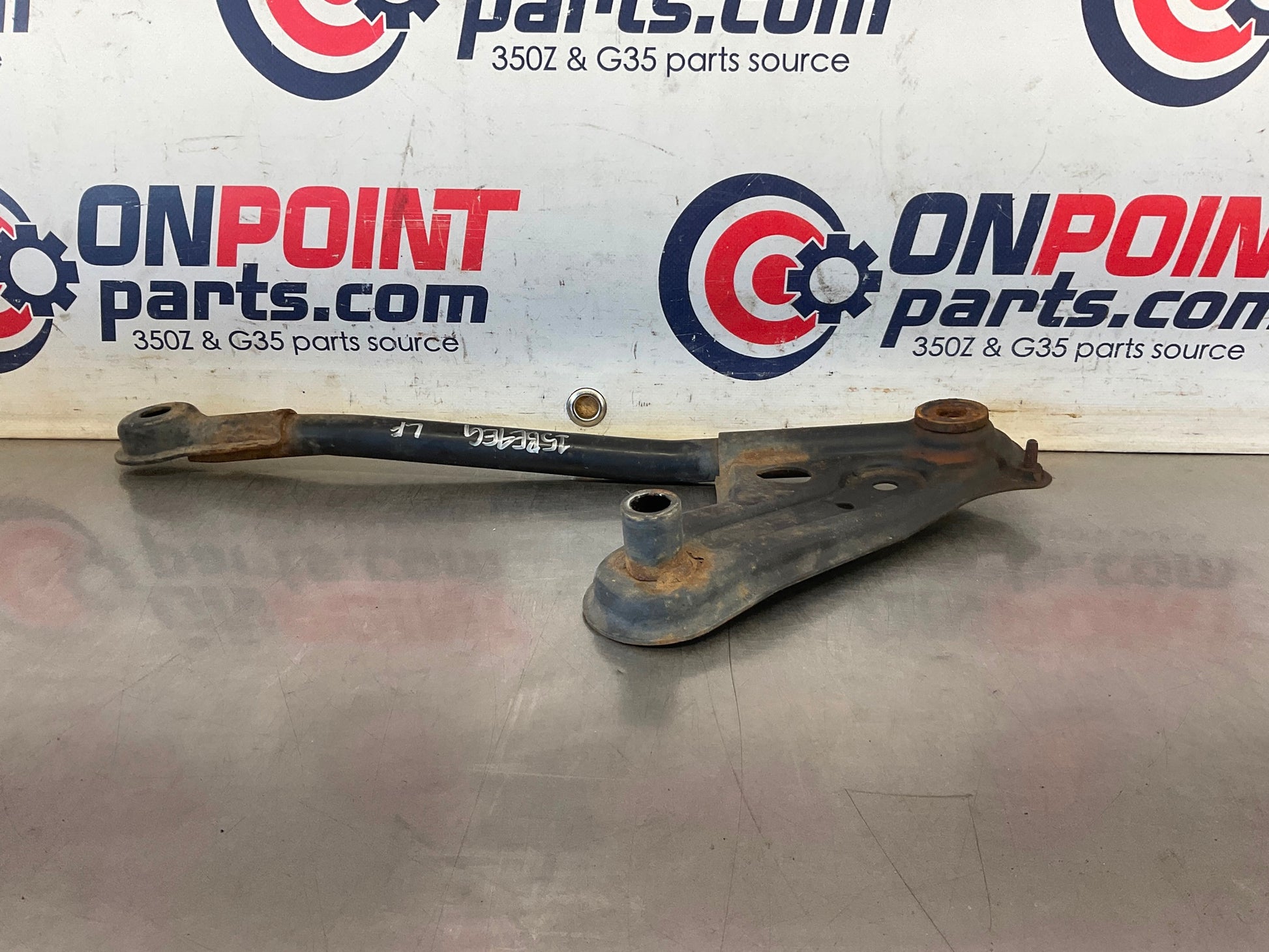 2004 Infiniti G35 Driver Left Front Suspension Stay Brace Bracket OEM 15BE4EG - On Point Parts Inc