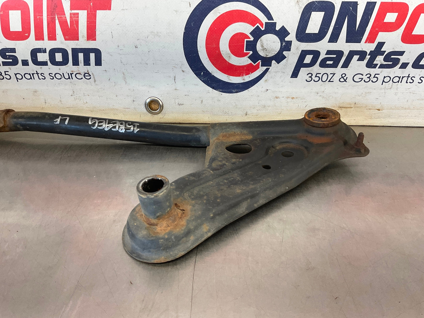 2004 Infiniti G35 Driver Left Front Suspension Stay Brace Bracket OEM 15BE4EG - On Point Parts Inc