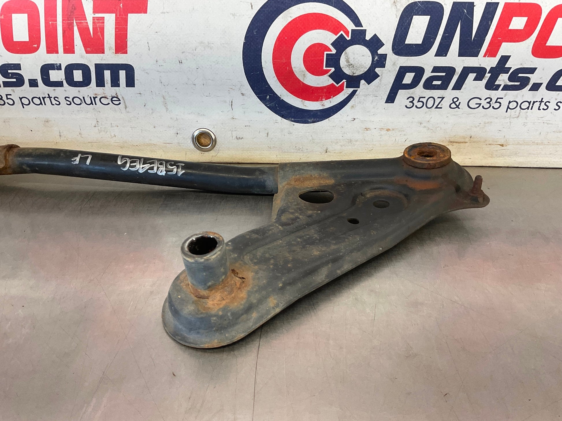 2004 Infiniti G35 Driver Left Front Suspension Stay Brace Bracket OEM 15BE4EG - On Point Parts Inc