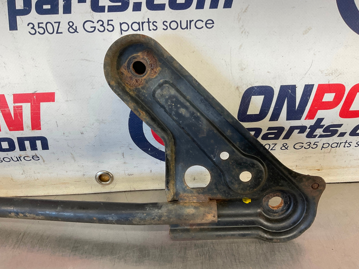 2004 Infiniti G35 Driver Left Front Suspension Stay Brace Bracket OEM 15BE4EG - On Point Parts Inc