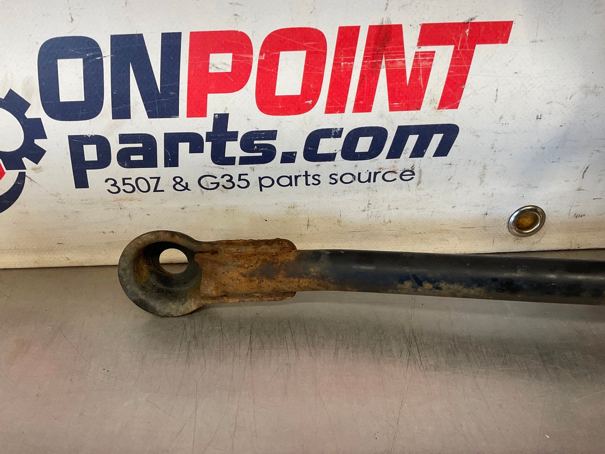 2004 Infiniti G35 Driver Left Front Suspension Stay Brace Bracket OEM 15BE4EG - On Point Parts Inc