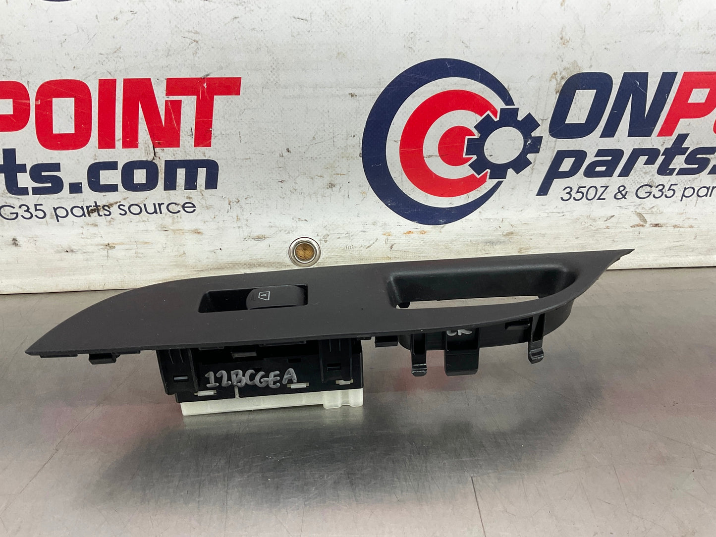2013 Infiniti G37 Sedan Driver Left Rear Window Switch 82961 OEM 12BCGEA - On Point Parts Inc